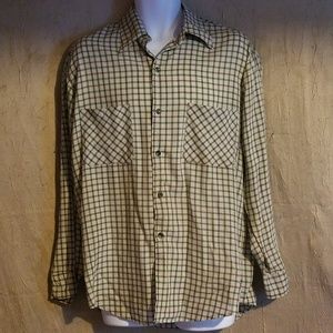 Vintage Handmade Men's Button Down Shirt